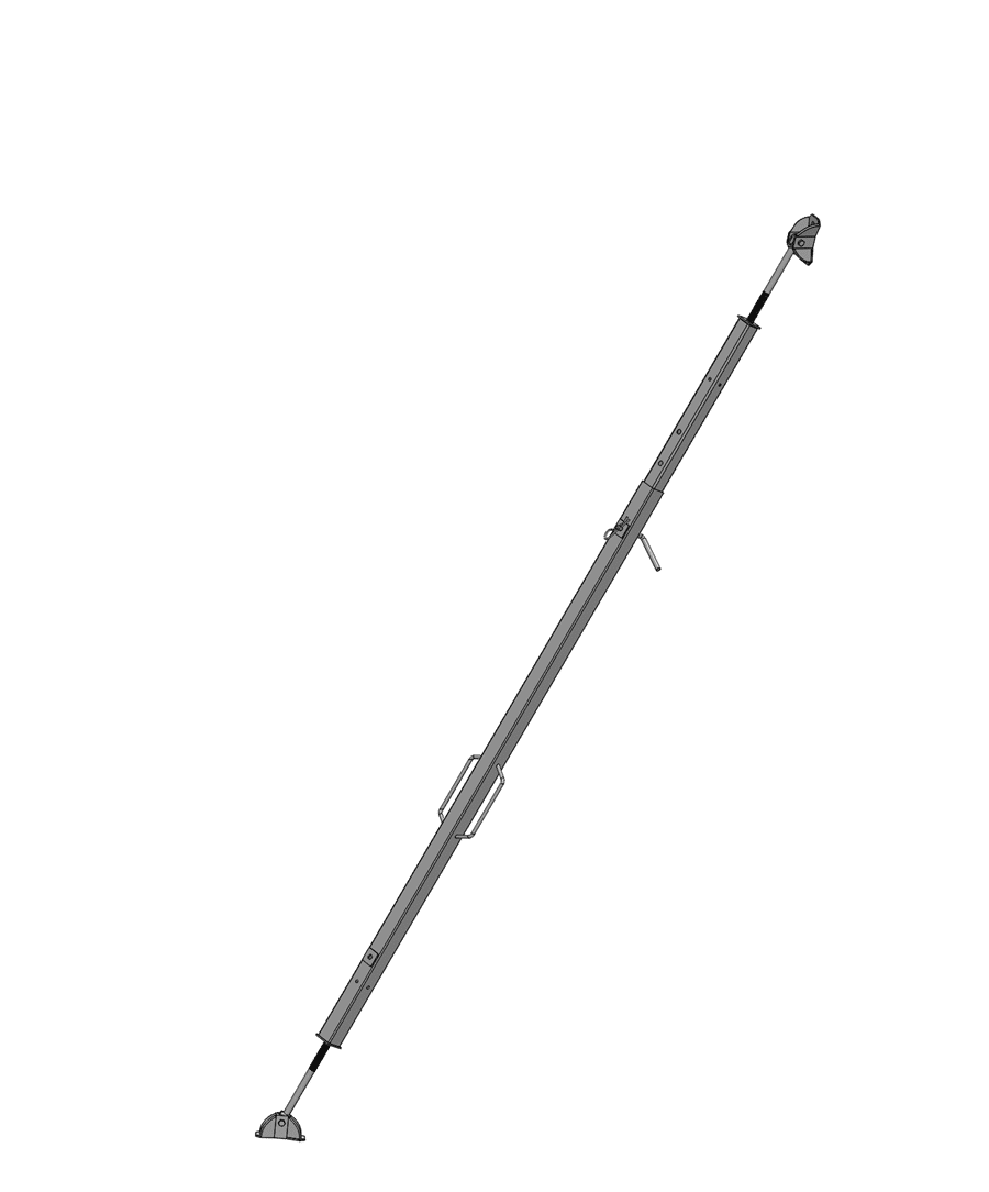 ELEMENTSTØTTE 200-330 MM, FIRKANT